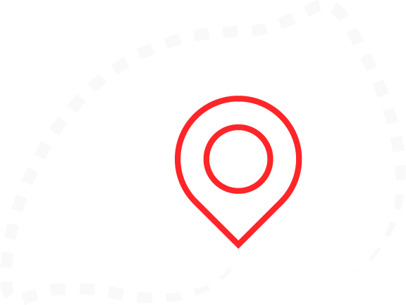 Image représentant un tracé GPS avec une destination formant le logo de Cardeleon.
